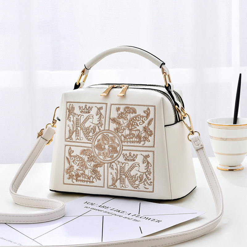Cross-body Embroidery